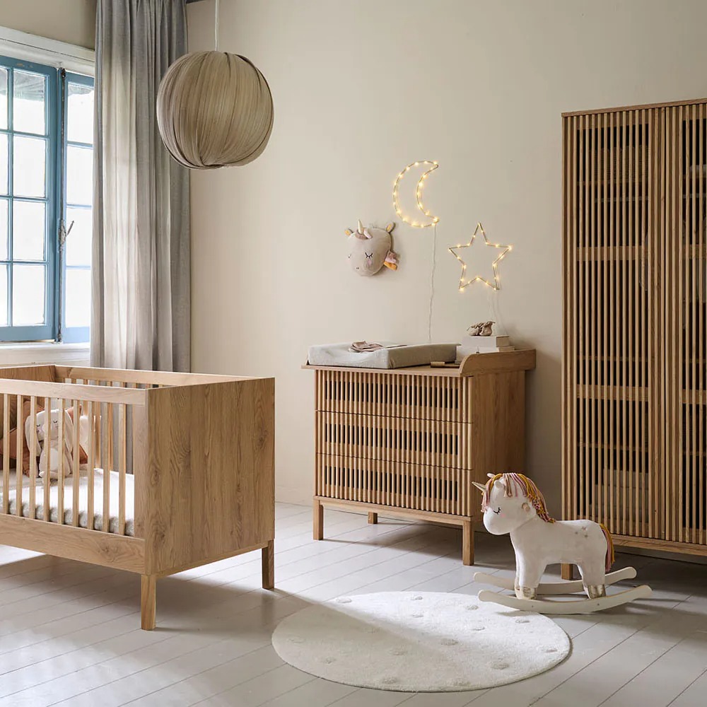 Babykamer Japandi stijl